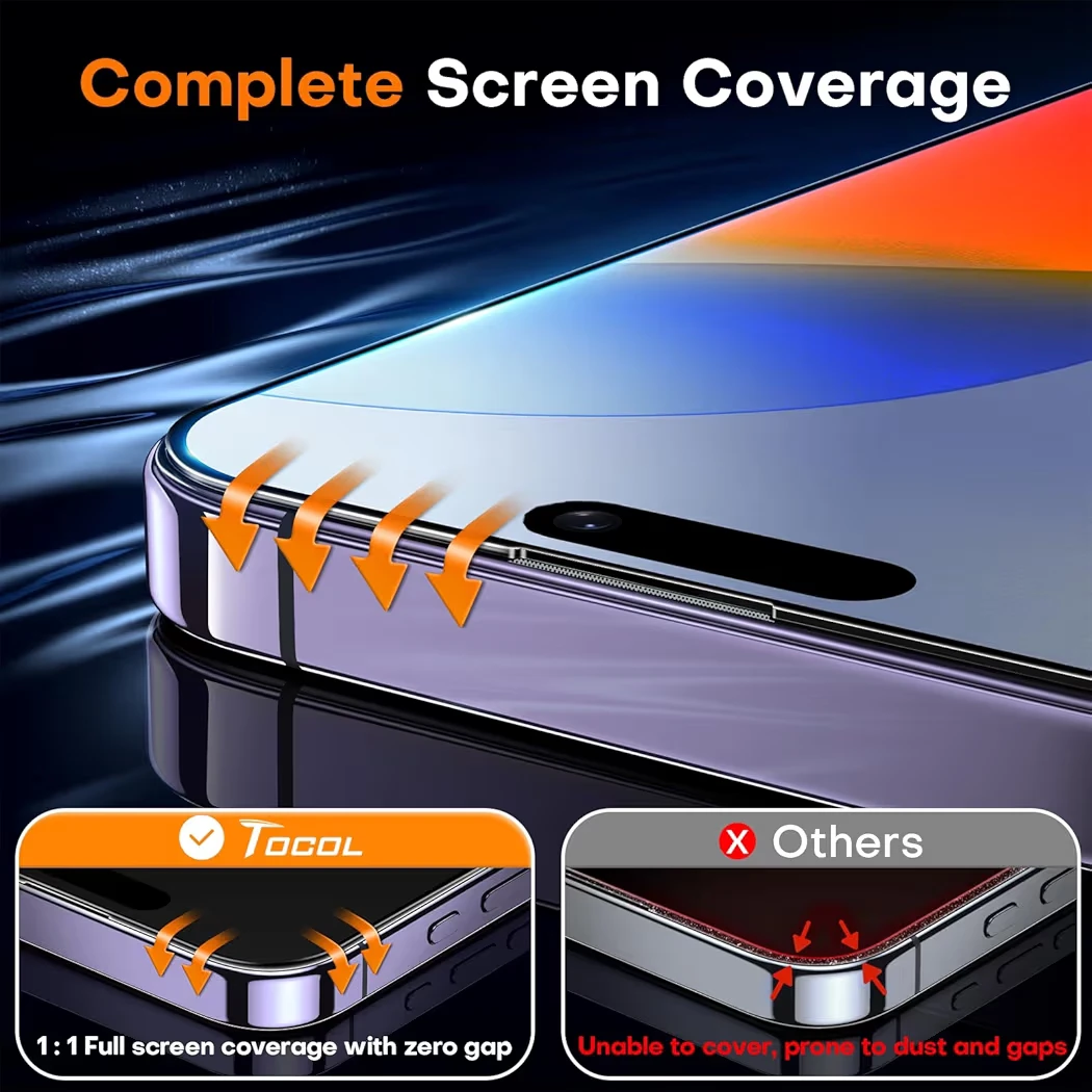 iPhone 14 Pro screen protector * new in box * 2 pack - photo 4
