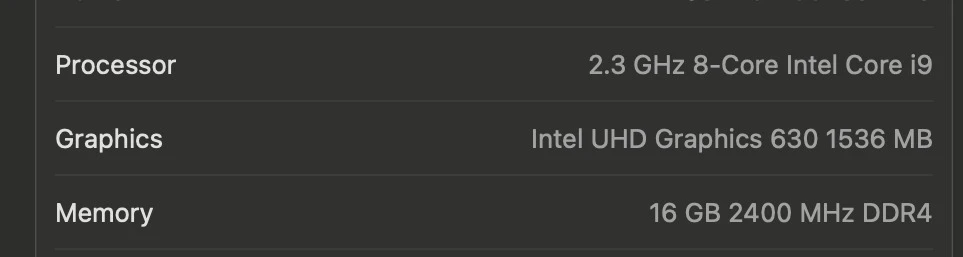 Macbook Pro 2019 15.4" - photo 3