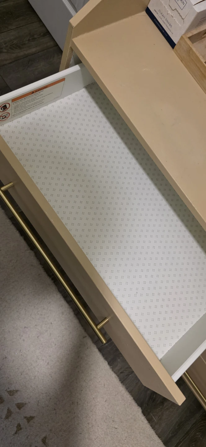 Customized IKEA Hauga Changing Table Dresser Combo - photo 5