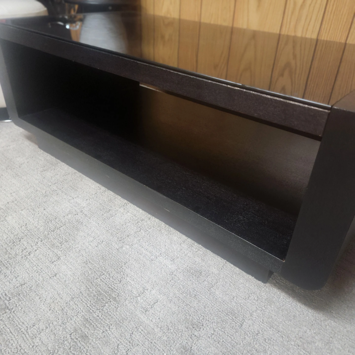 Black Coffee Table/TV stand - photo 2