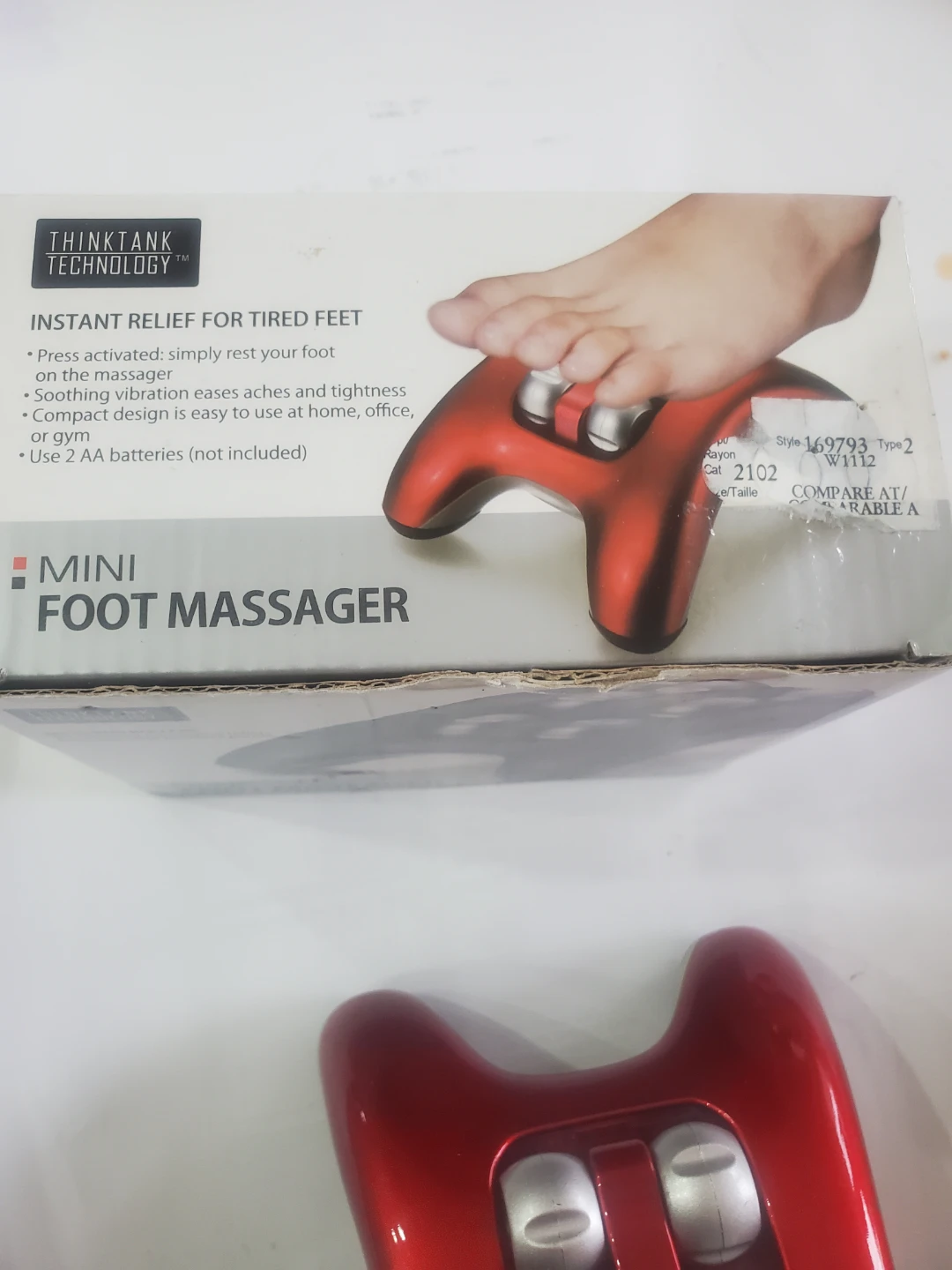 Thinktank Mini Foot Massager 🧡 - photo 4