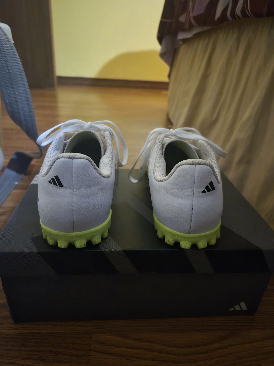Adidas Copa Turf Shoes - White/Green - photo 3