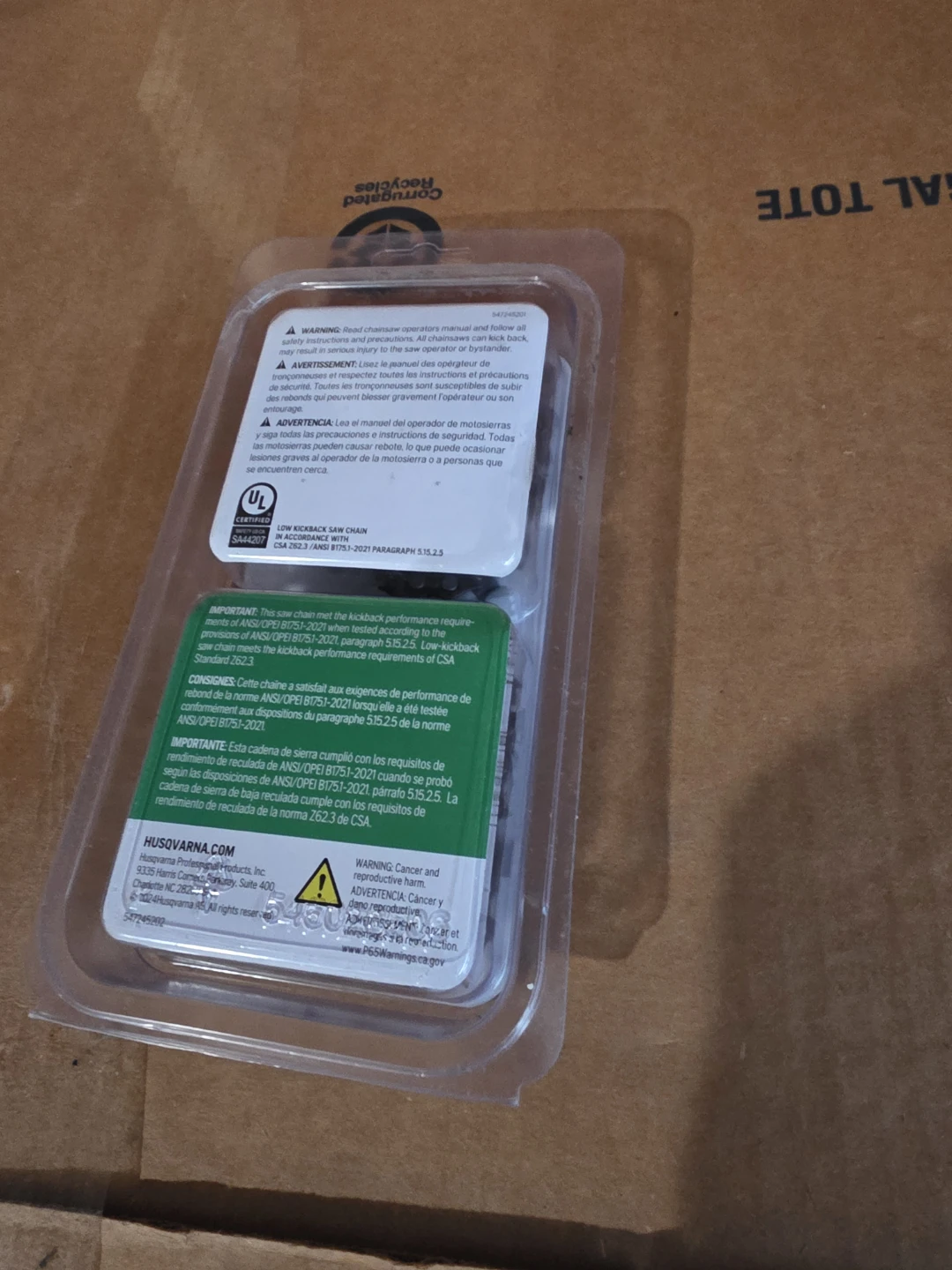 Husqvarna X-CUT 20" Chainsaw Chain SP33G - photo 2