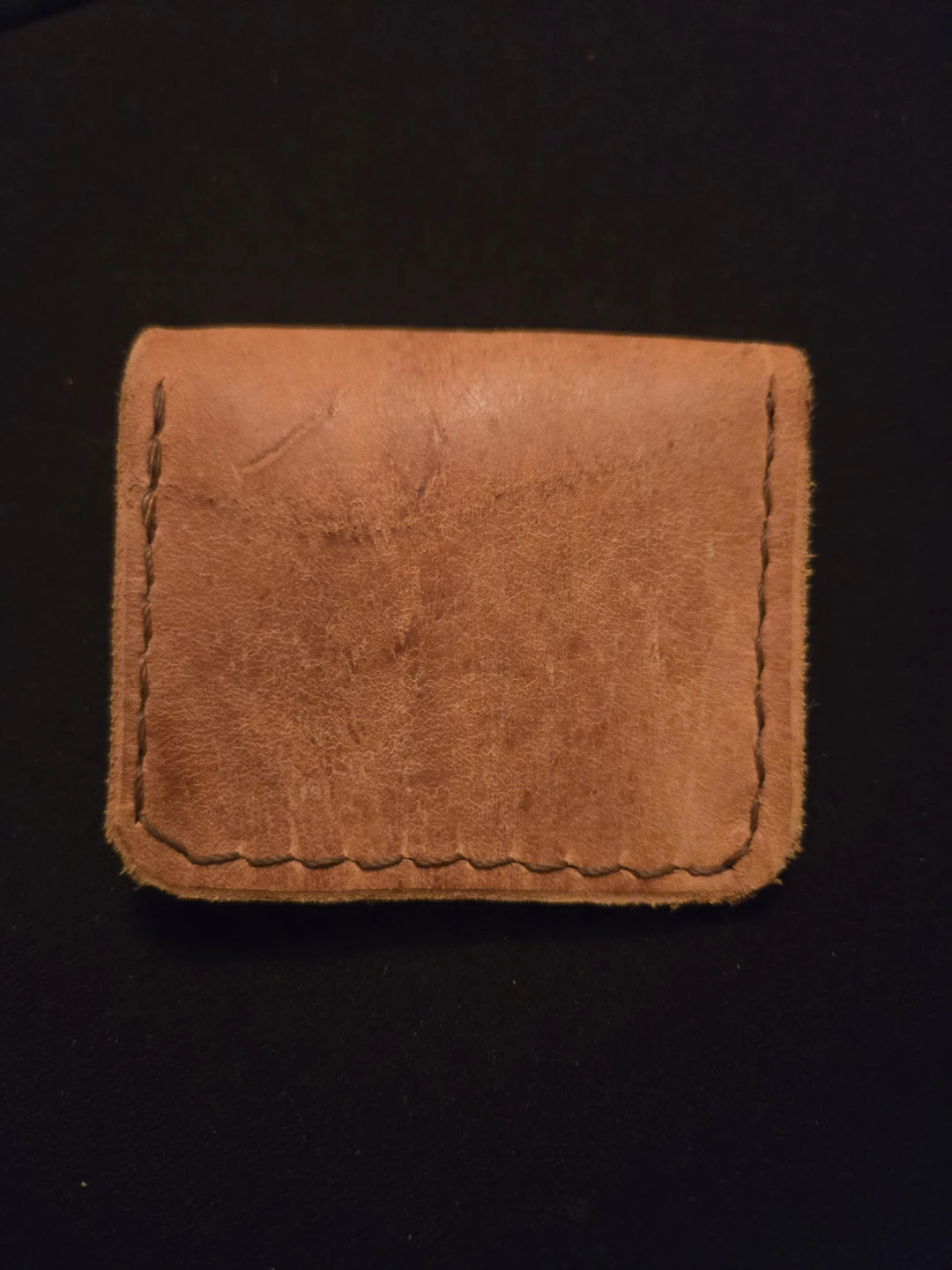 Handmade Leather coin purse - photo 2