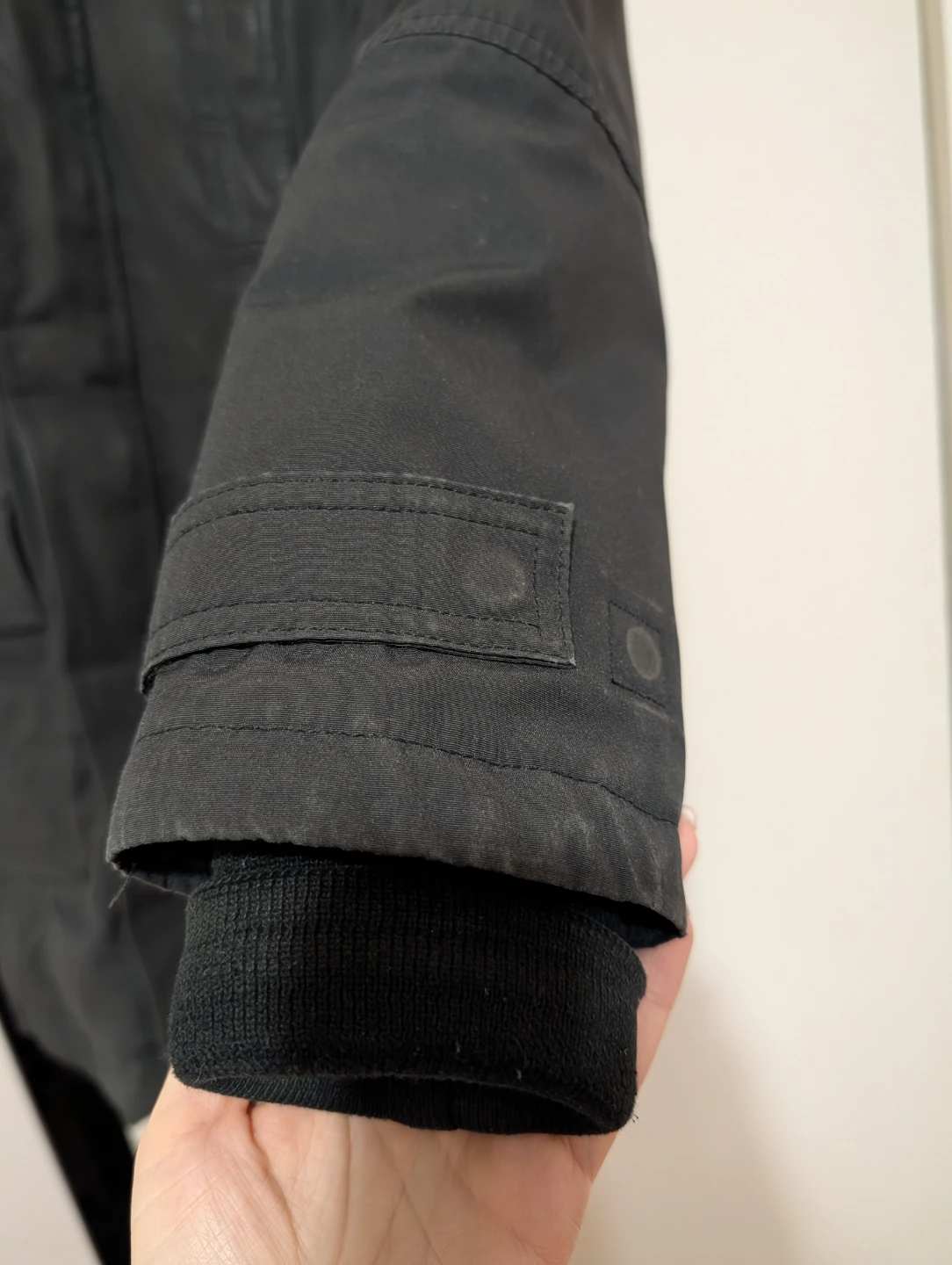 TNA Bancroft Black Parka, Size S - photo 3