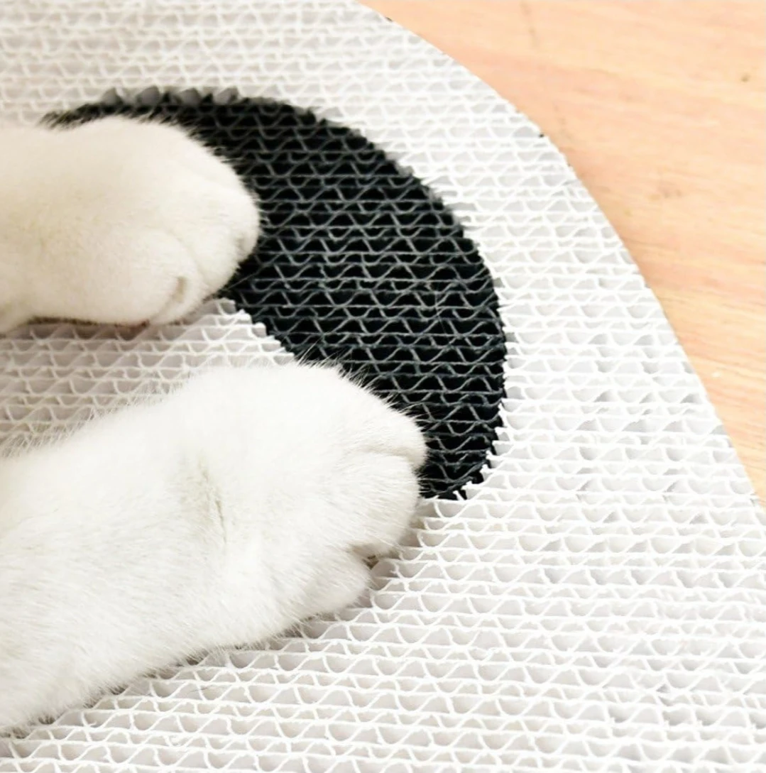 Ghost Cat Scratching Pad | Wall or Floor, Corrugated - photo 2