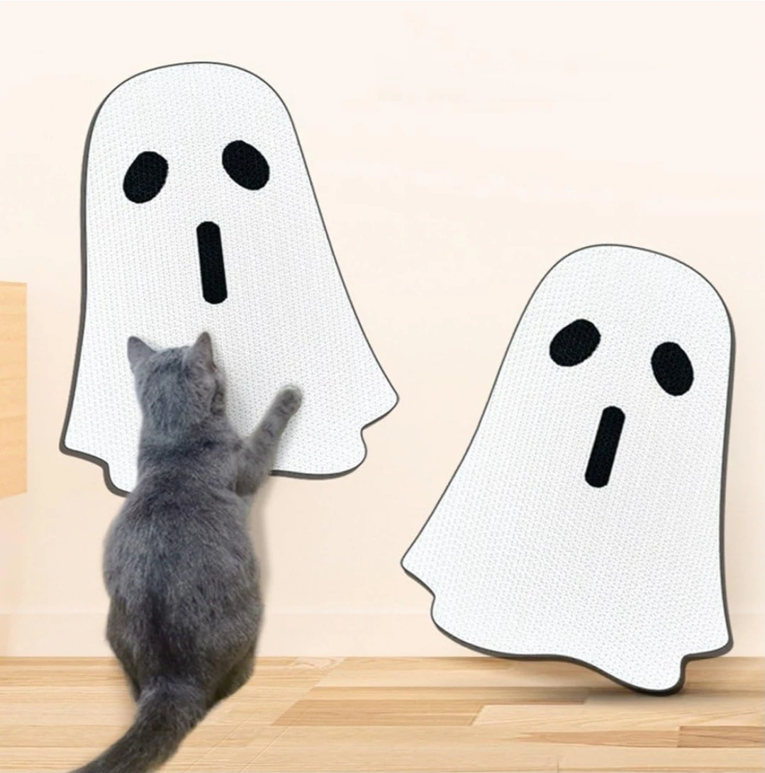 Ghost Cat Scratching Pad | Wall or Floor, Corrugated - photo 5
