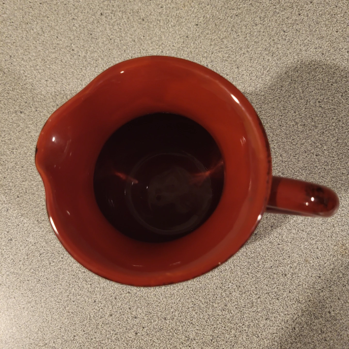 Red Ceramic Pitcher - Made in Italy - photo 2