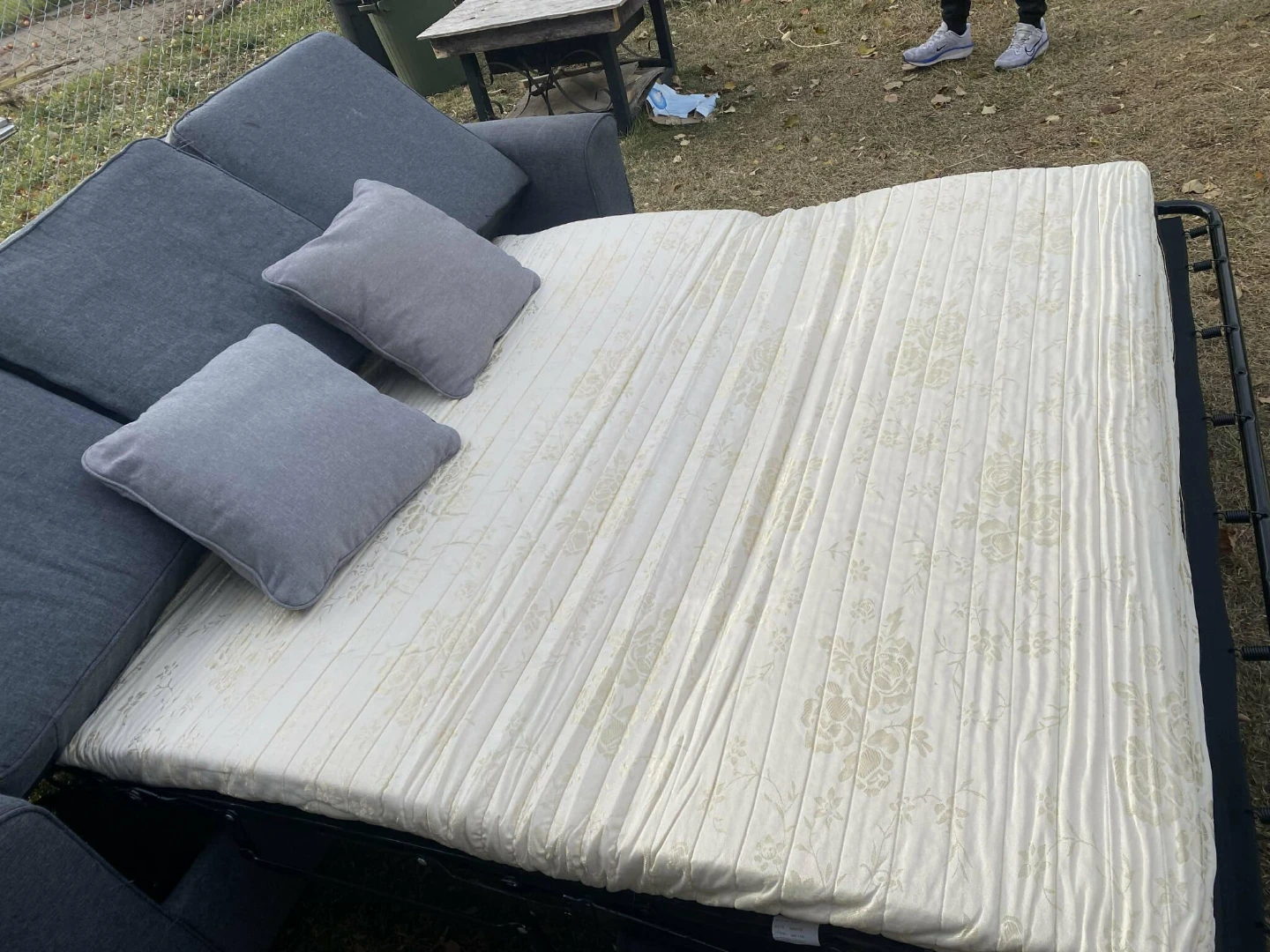 Grey Sofa Bed