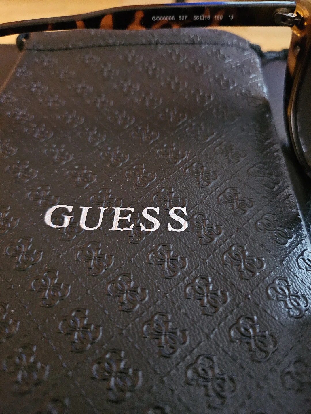 Guess Sunglasses Tortoise Shell Cat Eye Rhinestone Accent - photo 4