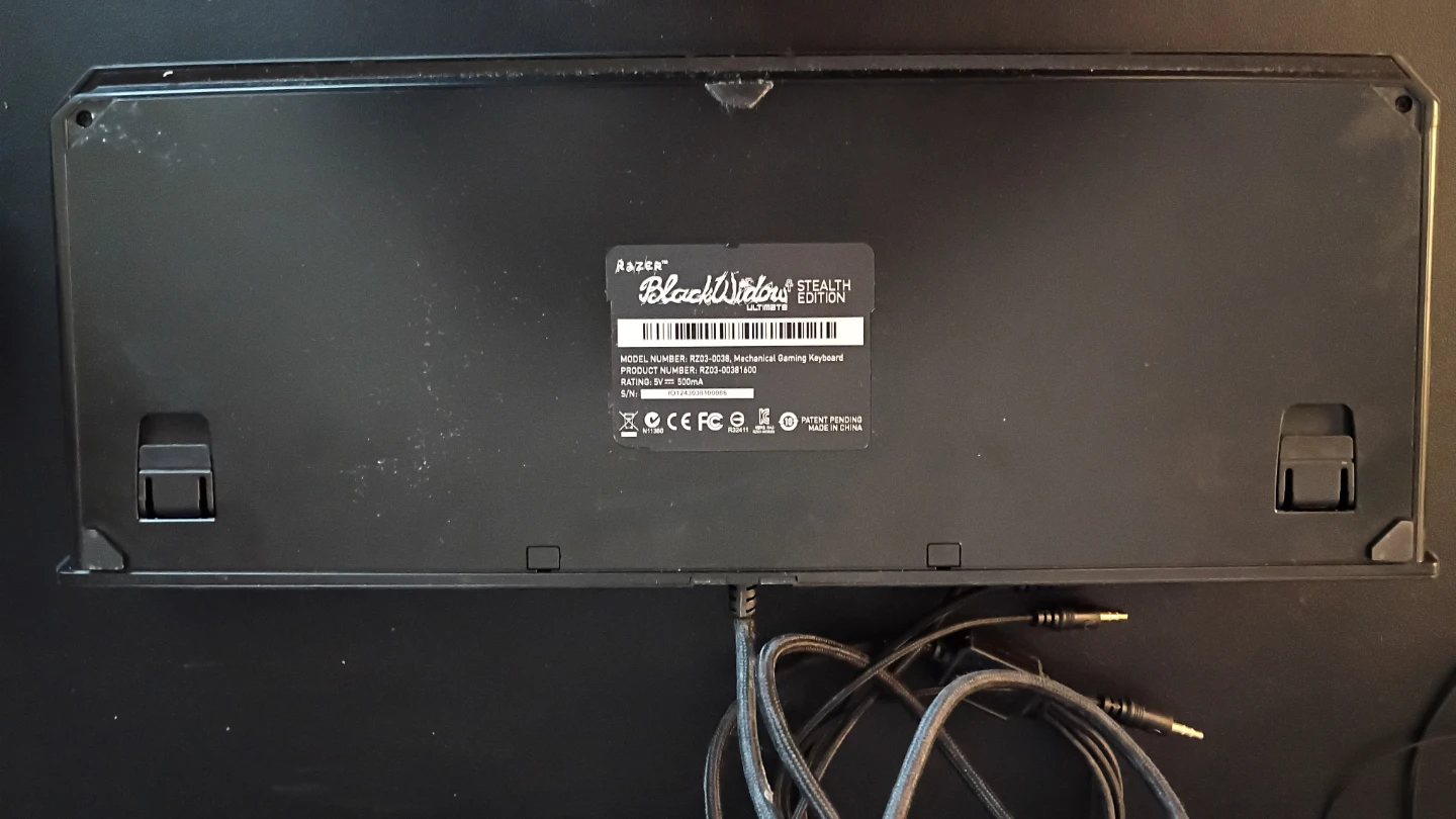 Razer BlackWidow Ultimate Stealth Edition Gaming Keyboard - photo 4