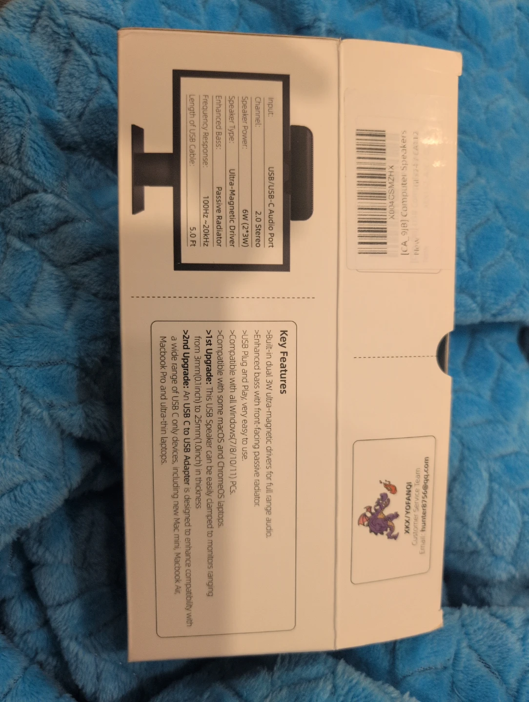 Clip-On USB Computer Speaker  (unused) - photo 3