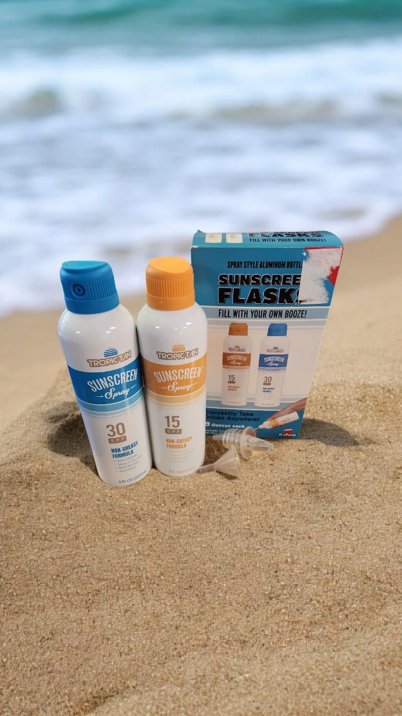 Tropic Tan Sunscreen Flasks SPF 15 & 30 - photo 3