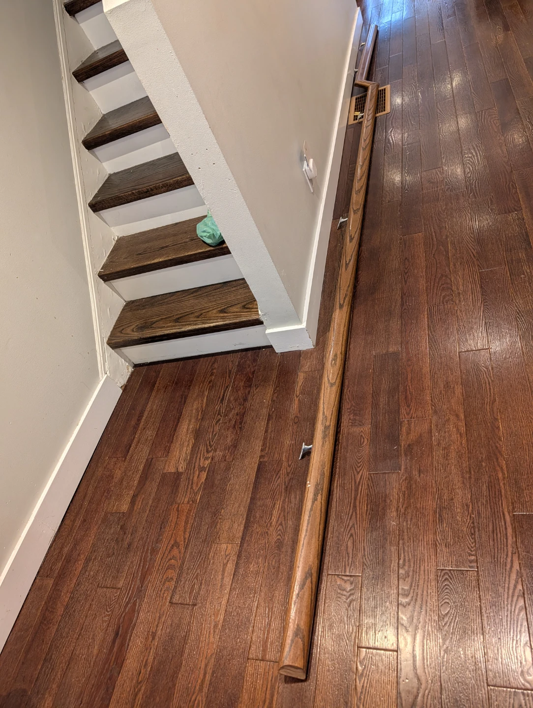 Wooden Handrail for Stairs