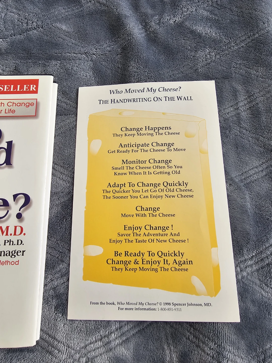 Who Moved My Cheese? 🧀 | Spencer Johnson (Hardcover) 📖 - photo 3
