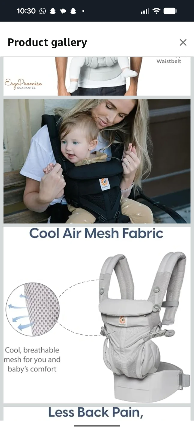 Ergobaby 350° Carrier - Black - photo 2