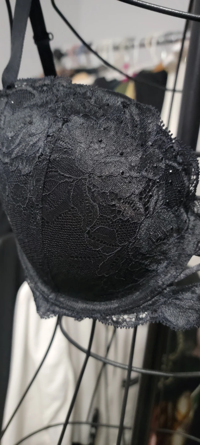 La Senza Black Lace Bra 36D - photo 2