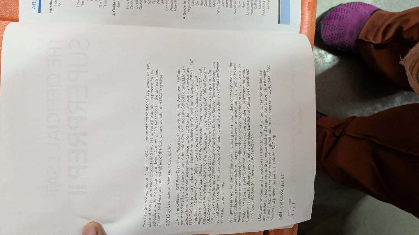 The Official LSAT SuperPrep II - photo 2