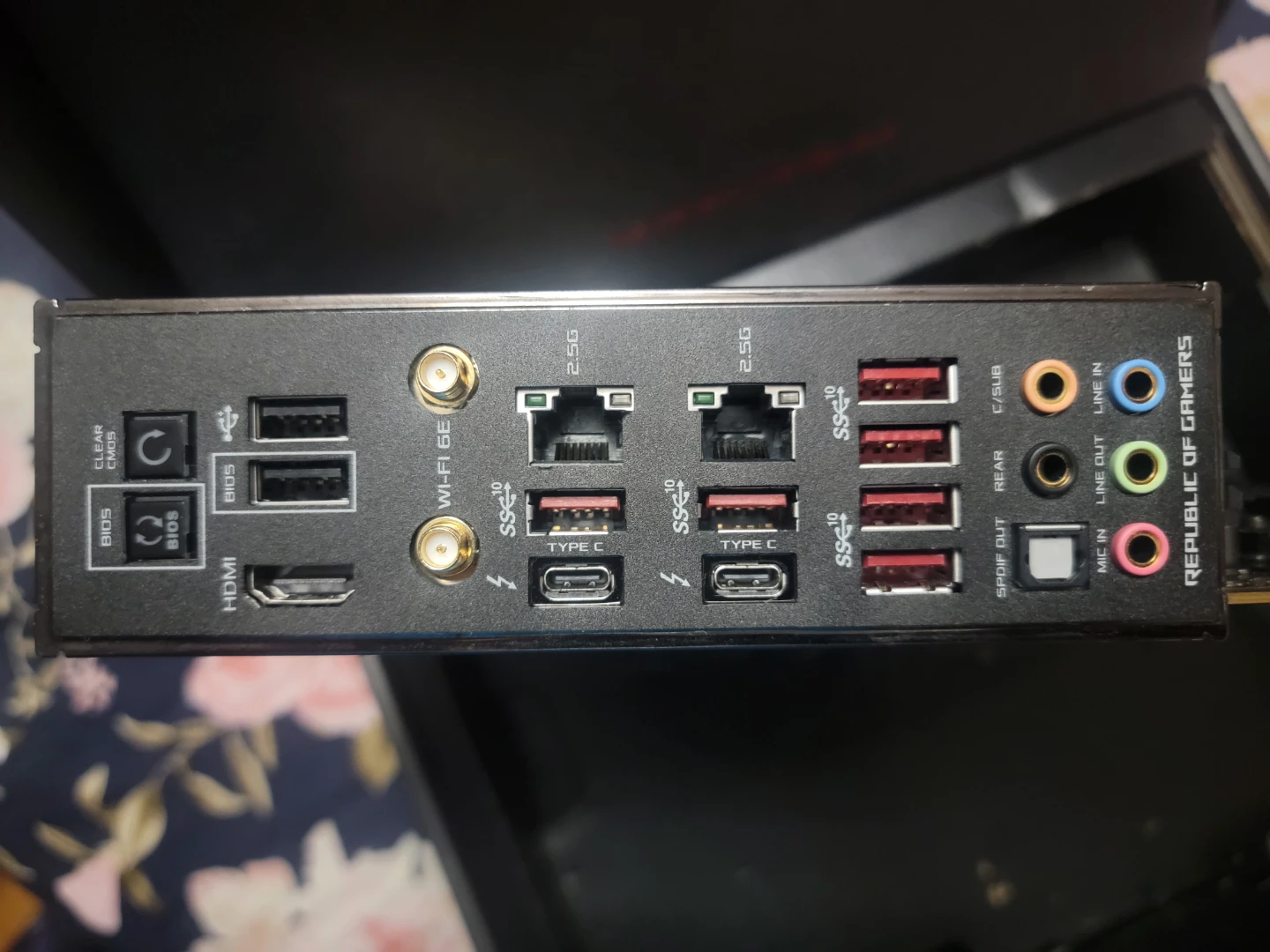 ASUS ROG Maximus XIII Hero Z590 Gaming Motherboard - USB Error - photo 4