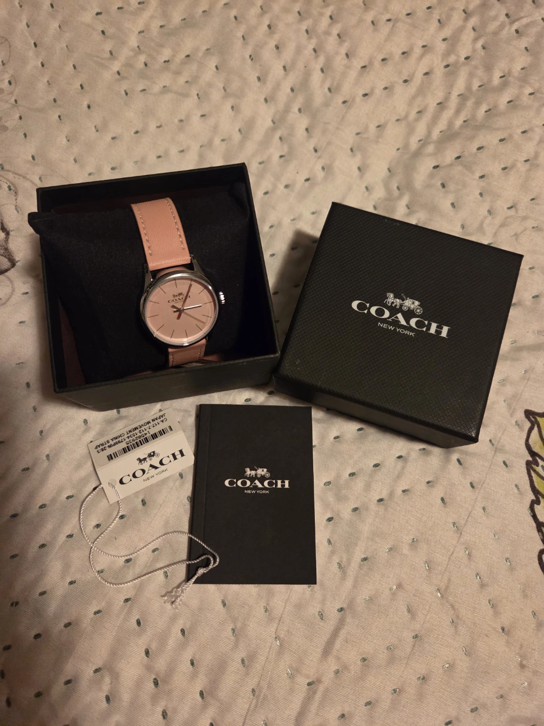 Coach Pink Watch - New with Box!
