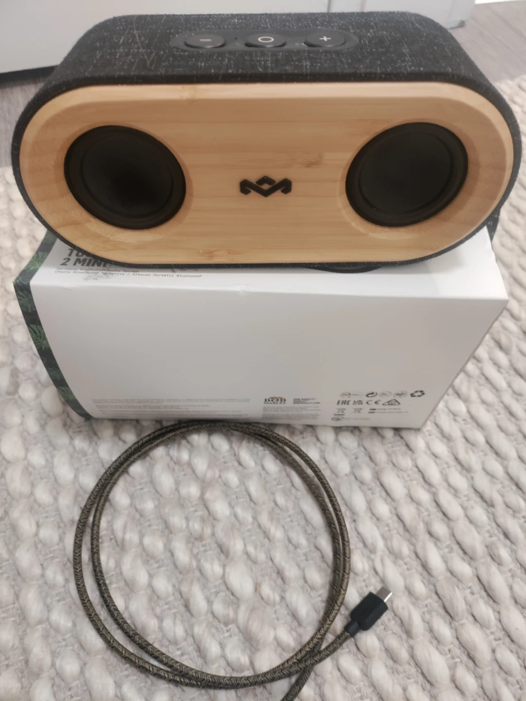 House of Marley Get Together 2 Mini Portable Bluetooth Speaker