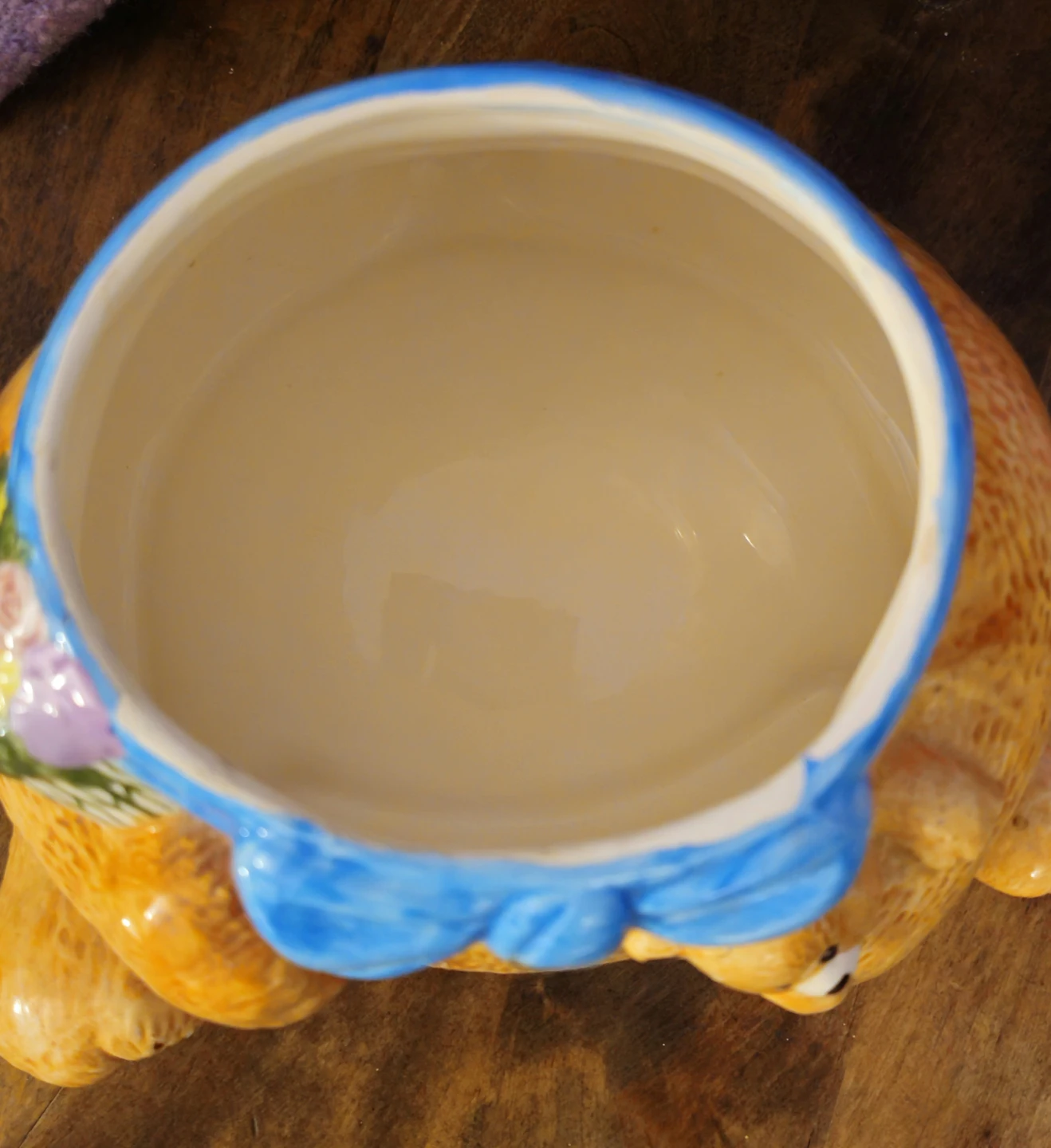 Ceramic Teddy Bear Cookie Jar "50" - photo 3