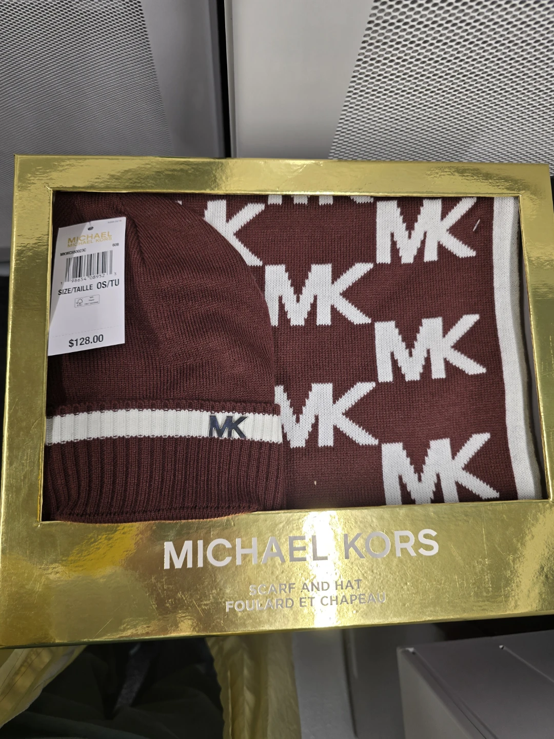 Michael Kors Scarf and Hat Set - New in Box