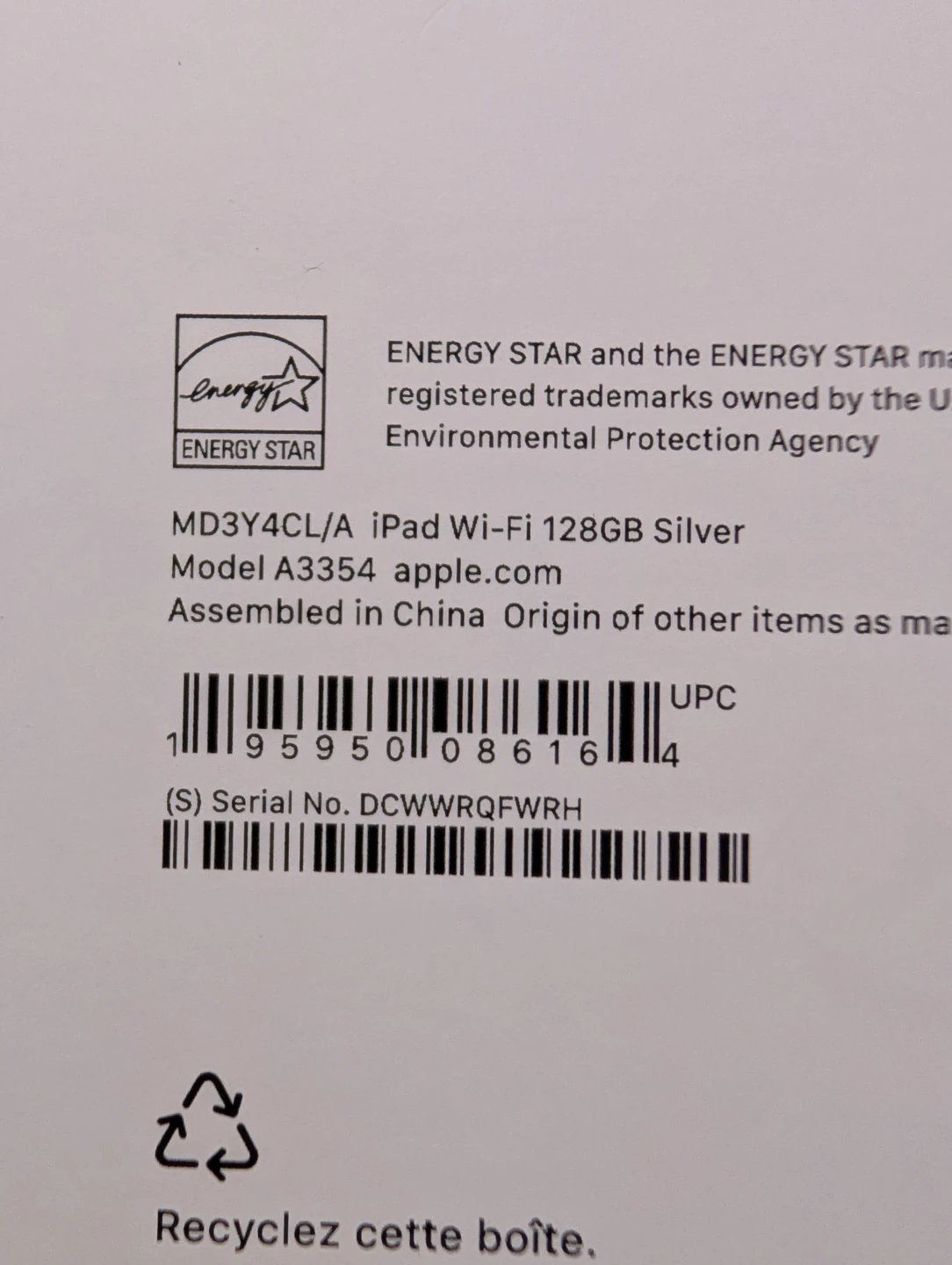 Apple iPad (A16)Wi-Fi 128GB Silver - photo 5