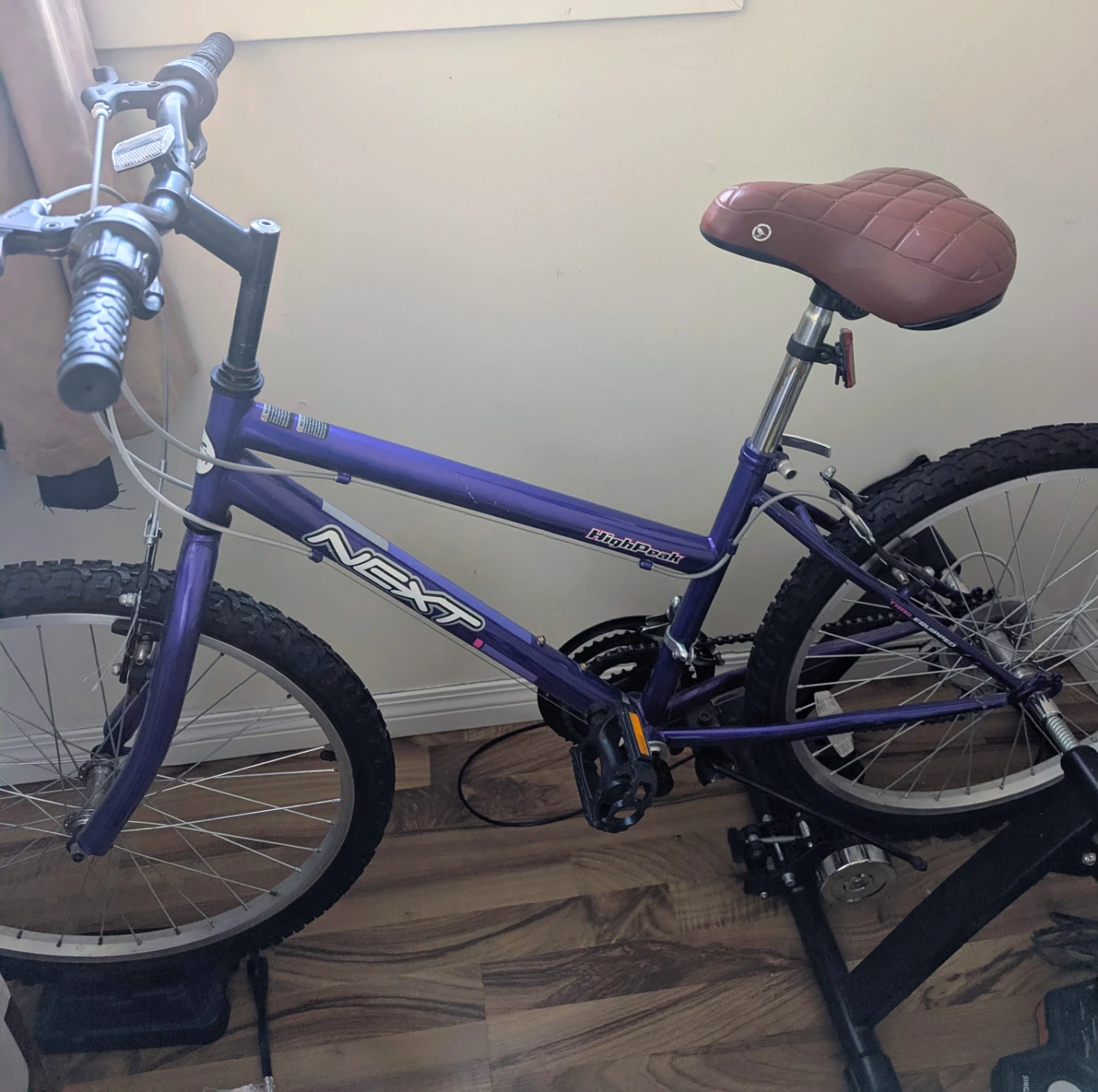 Next HighPeak Purple Bicycle - photo 3