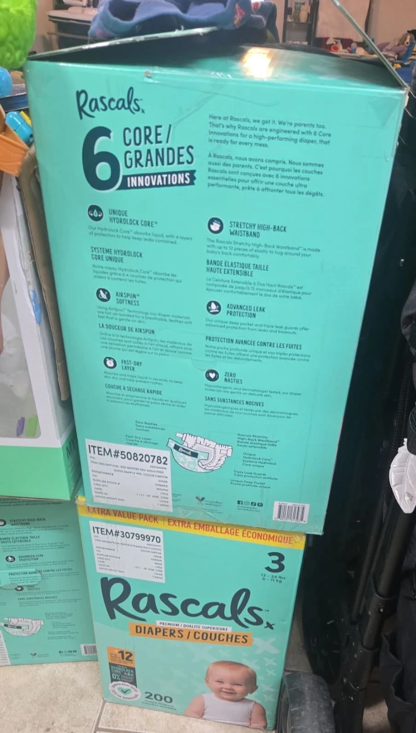 2 diaper boxes full of boy clothes