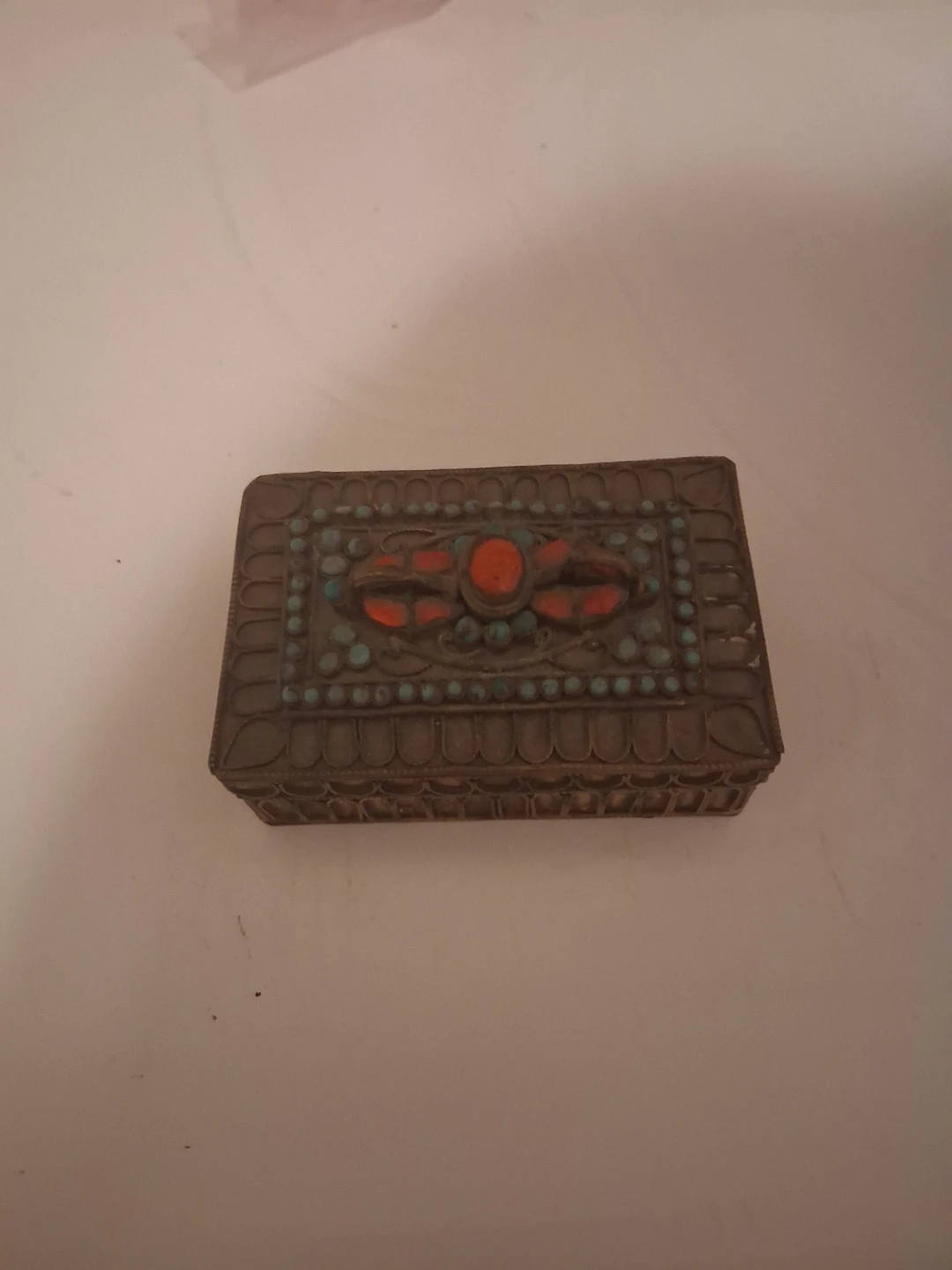 Vintage Decorative Metal Box - photo 2