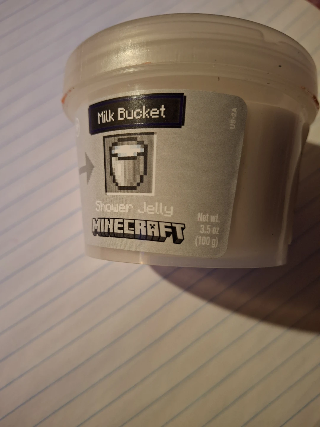 Minecraft Milk Bucket Shower Jelly by Lush - photo 2