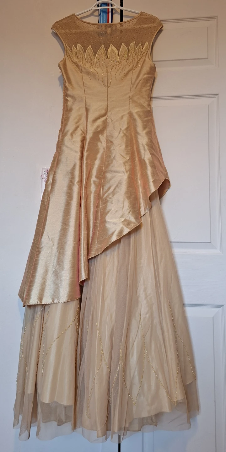 Gold Formal Dress