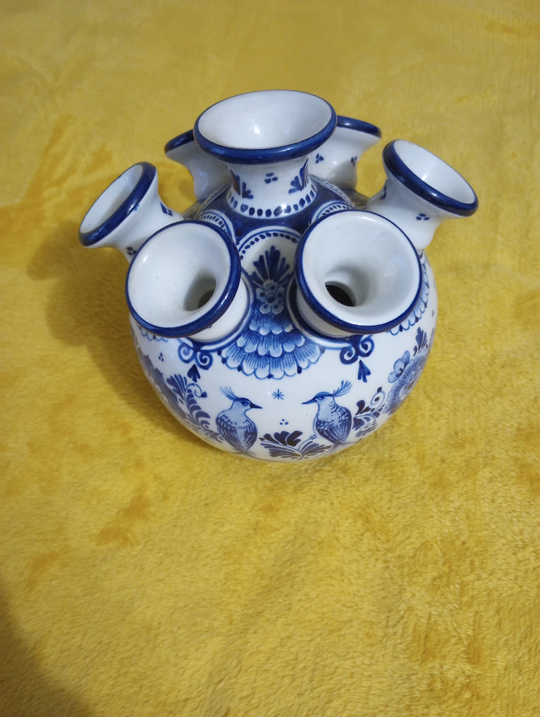 Delft Blue Tulip Vase