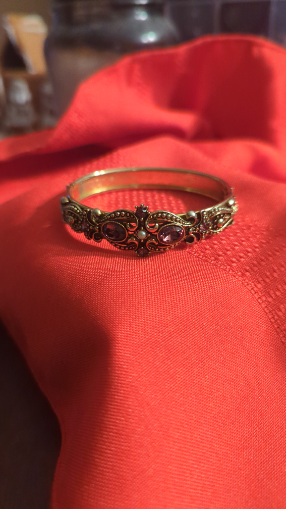 Vintage Style Bangle Bracelet - photo 2
