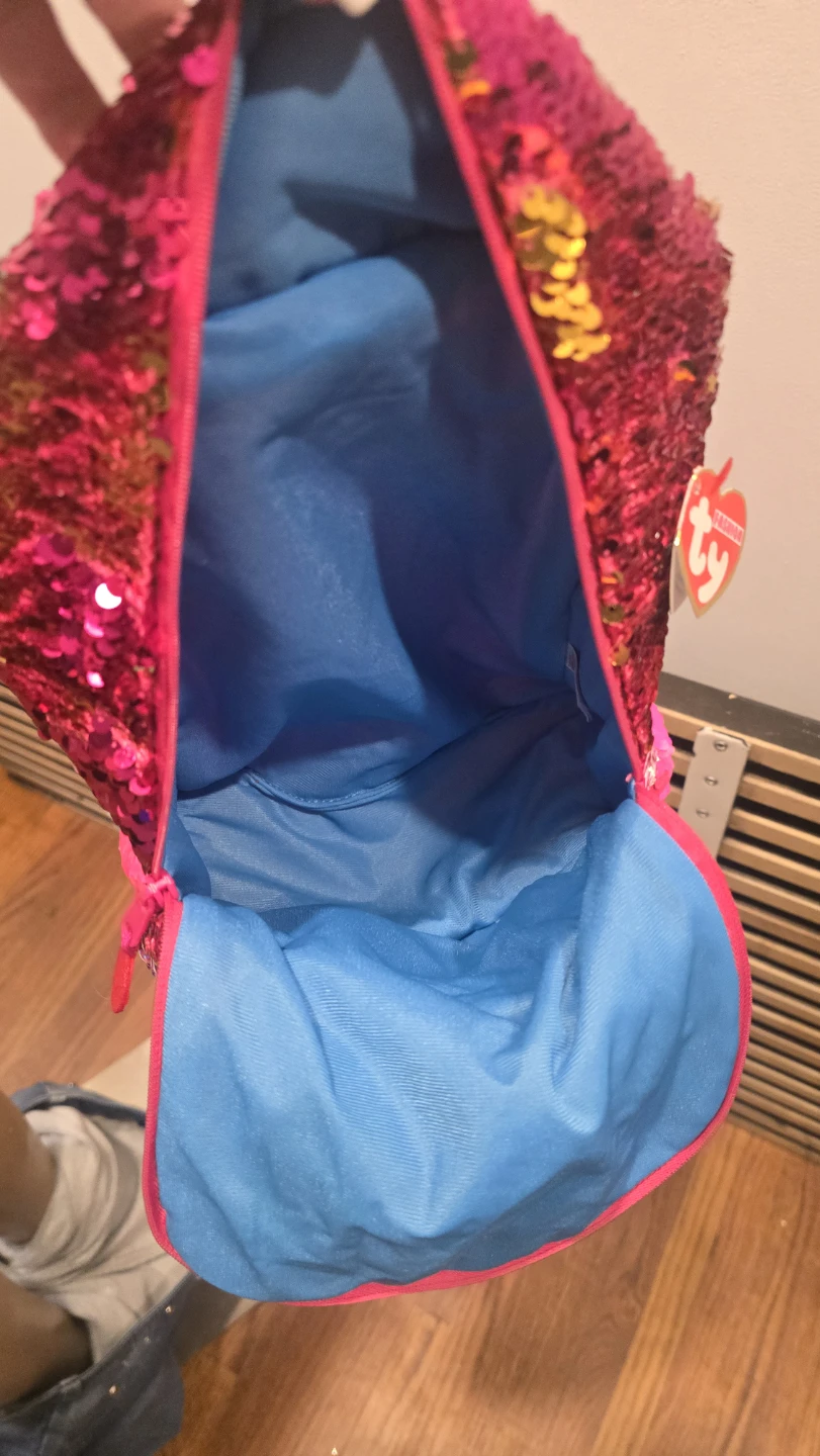 TY beanies Gilda Sequin Backpack - Pink Flamingo - photo 4