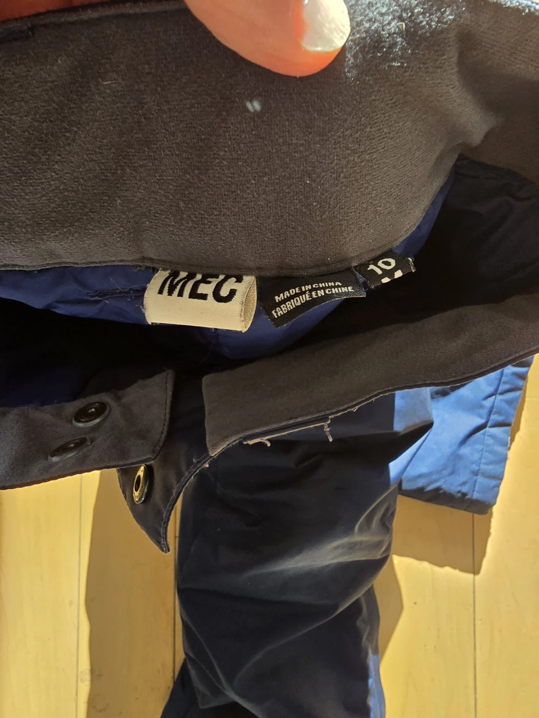 MEC Blue Snow Pants - Size 10 - photo 3
