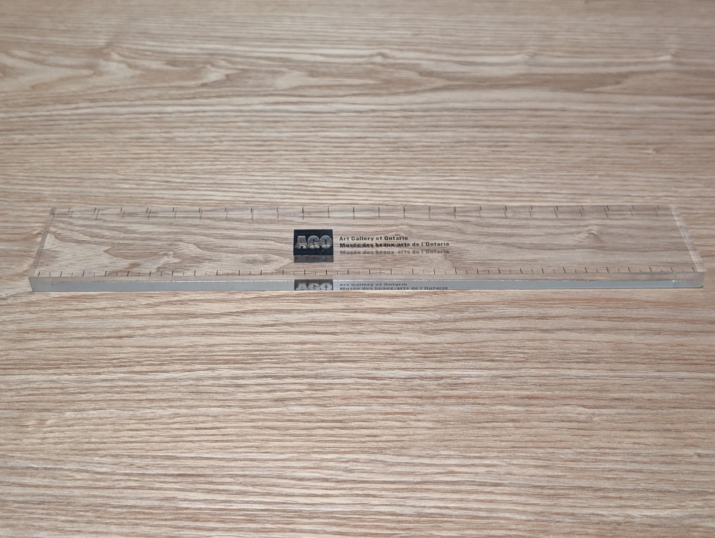 Art Gallery of Ontario (AGO) Clear Ruler