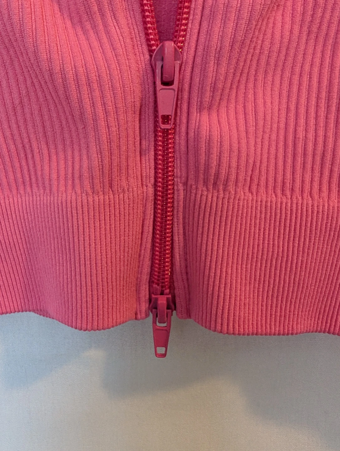 Sommer Ray Pink Ribbed Tank - Size S - photo 3
