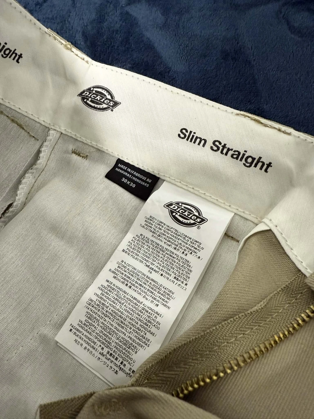 Dickies Slim Straight Khaki Pants 30x30 - photo 2