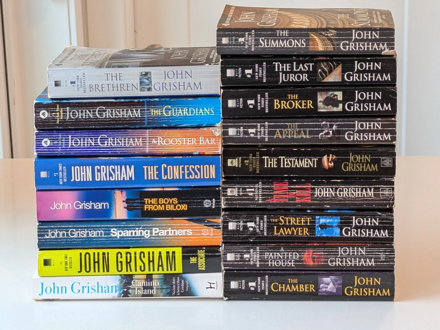 17 John Grisham Paperback Novels
