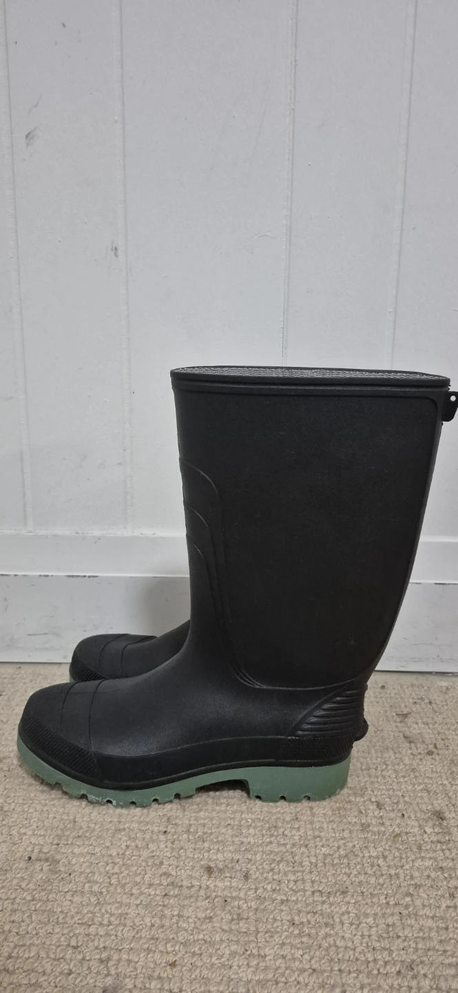 Black Rubber Rain Boots - photo 4