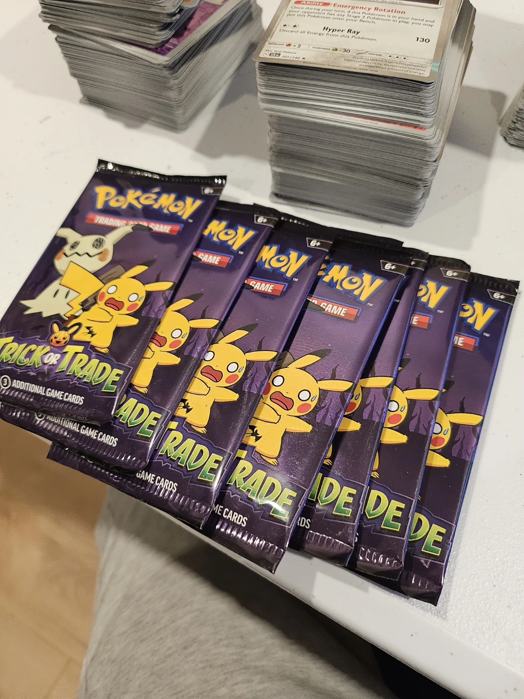 Pokémon Trading Cards - Stellar Crown and Trick or Trade Packs