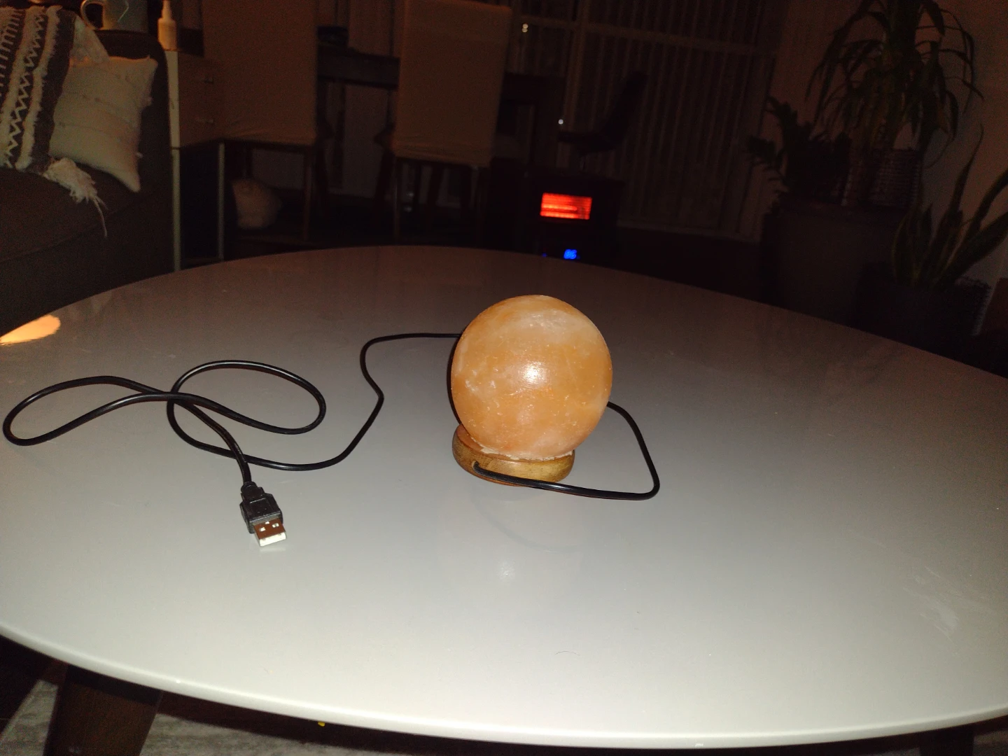 USB Himalayan Salt Lamp Ball