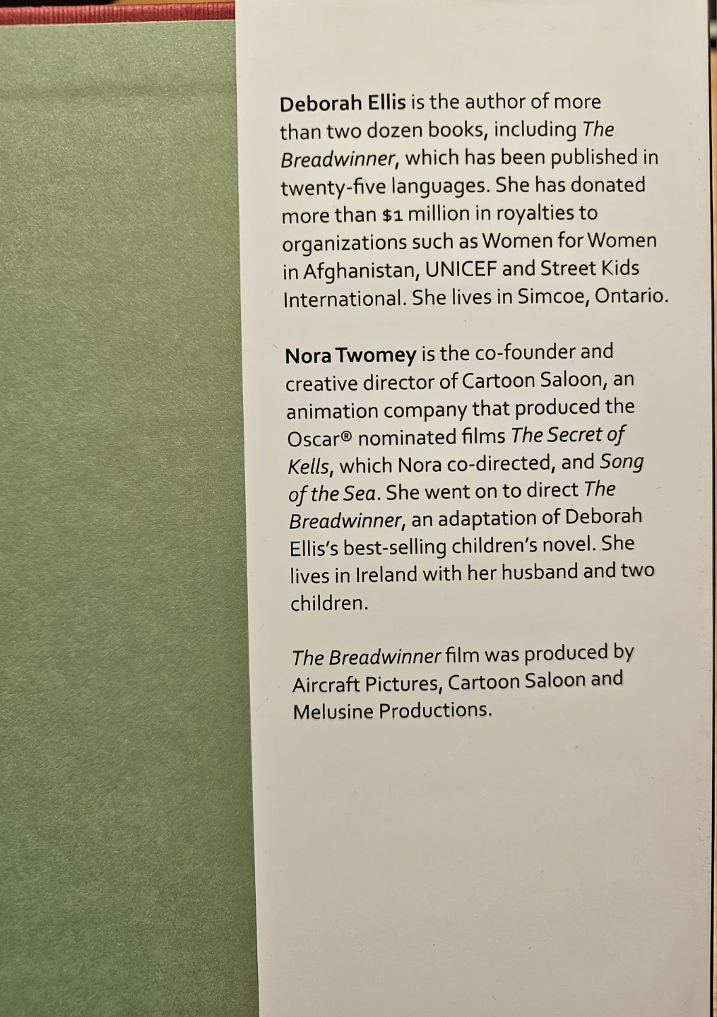 The Breadwinner A Graphic Novel by Deborah Ellis - photo 5