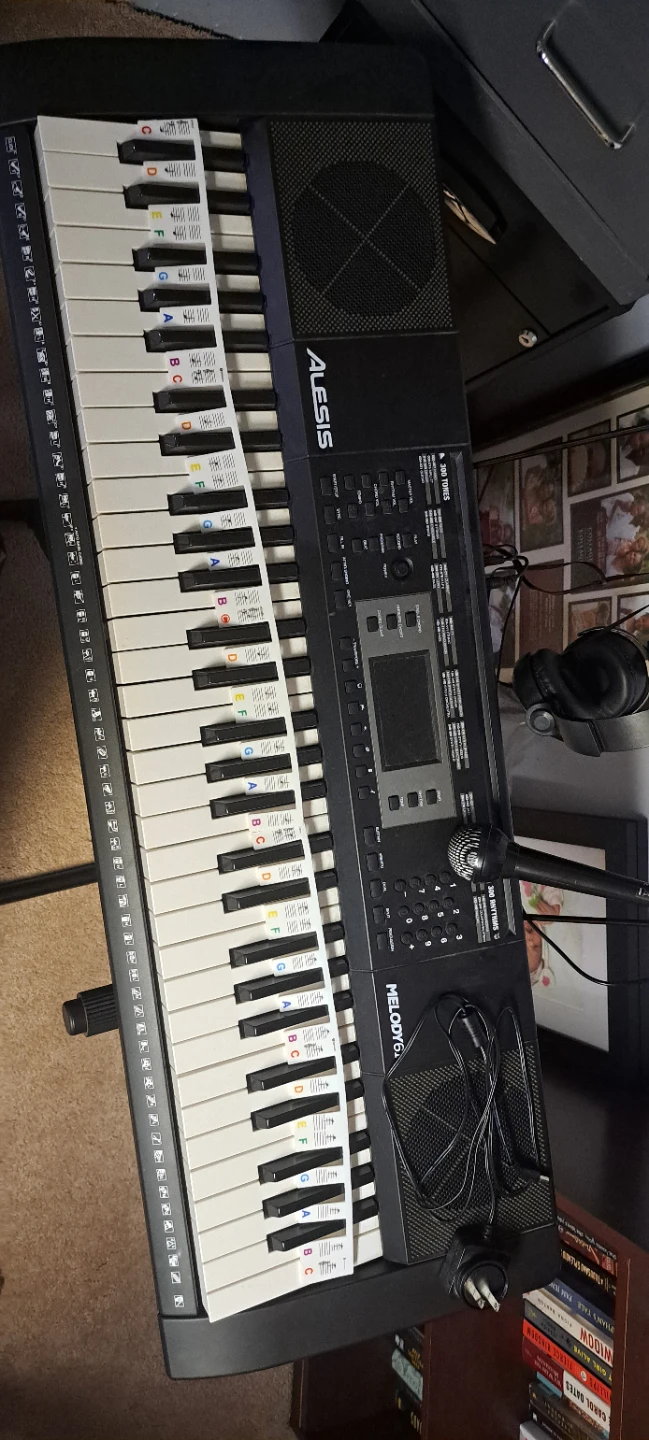 Alesis Melody 61-Key Keyboard with Microphone and Headphones - photo 5