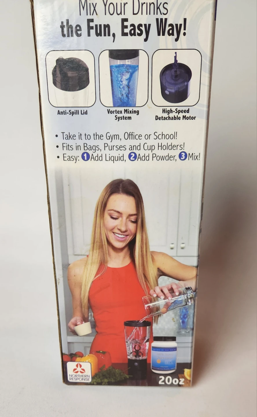 Tornado Bottle - Portable Drink Mixer - photo 2