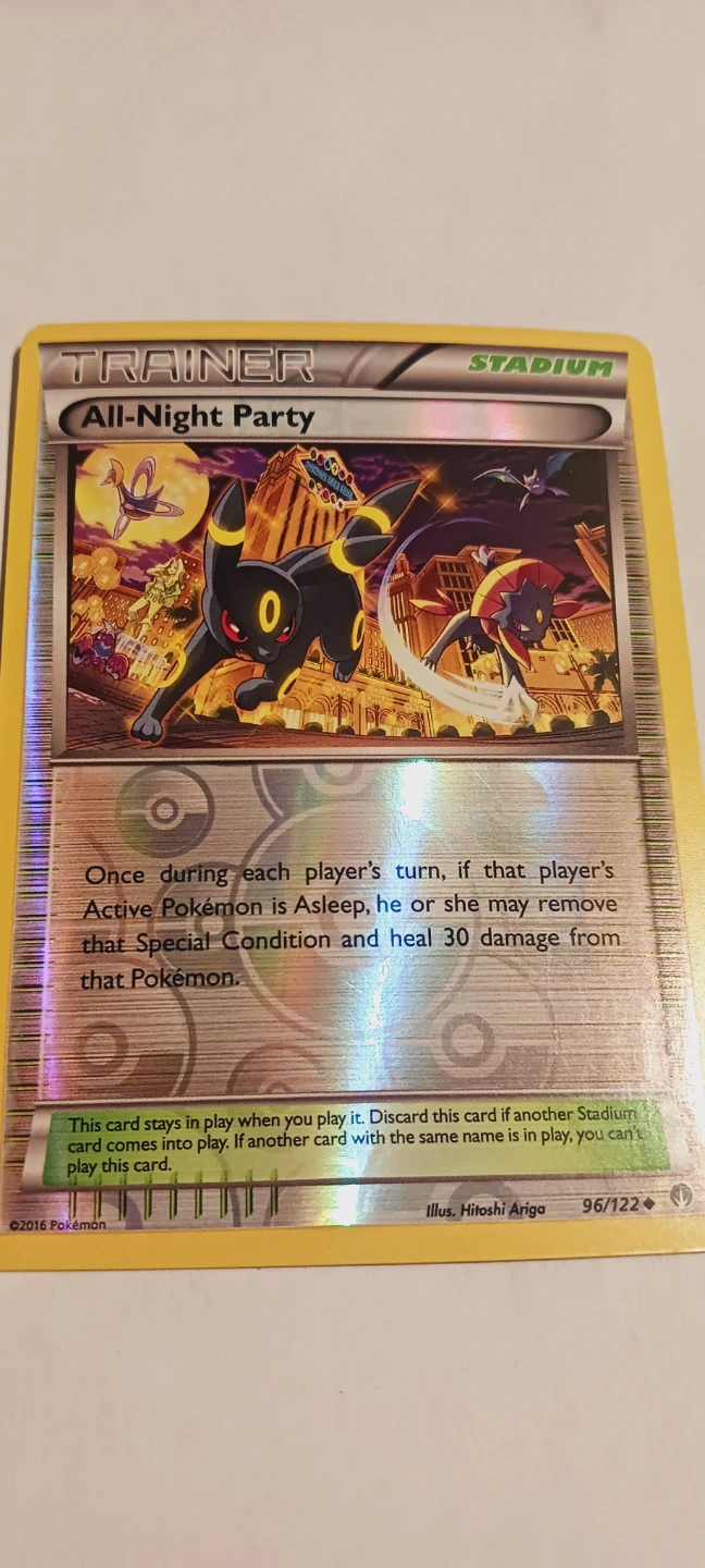 Pokemon TCG All-Night Party Stadium Card - photo 3