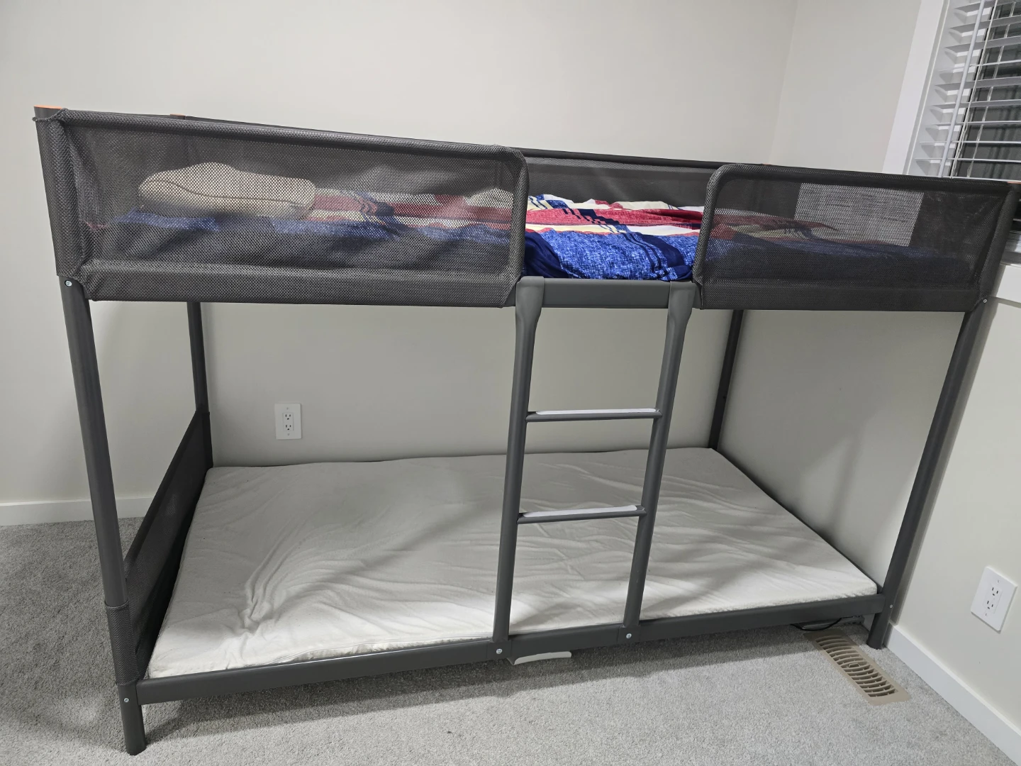 IKEA  bunk bed frame, grey - photo 4