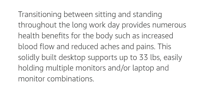 Vivo Height Adjustable Computer Desk Converter - photo 5